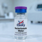 Bakteriostatická voda 3 ml s 0,9% benzylalkoholem – lahvička k rekonstituci peptidů