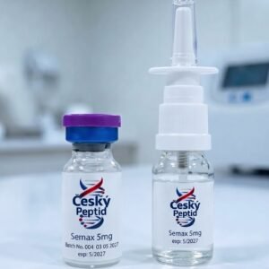 5mg Semax peptide vial with nasal spray